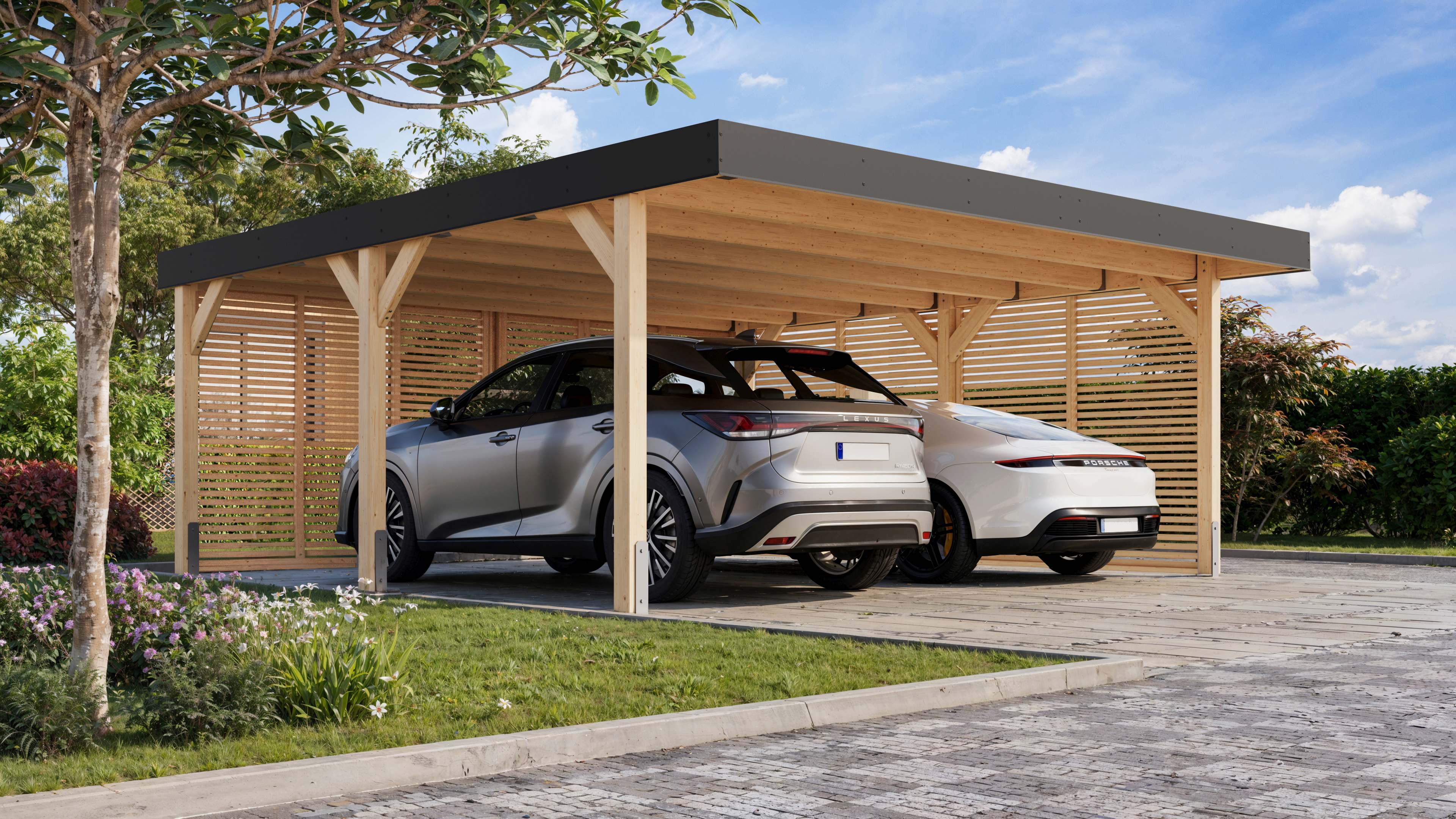 Garage, Drinnen, Auto, Stuhl, Innenarchitektur